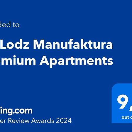 Mylodz Manufaktura Premium Apartments Exterior foto